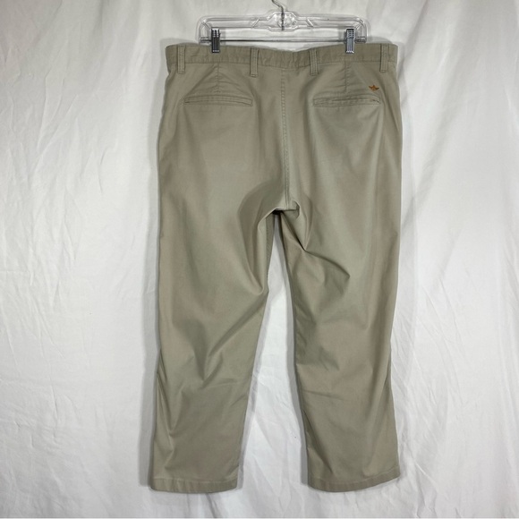 Dockers Men’s 38/28 Pacific On-The-Go Stretch Khaki D2 Straight FlatFront Pants - Picture 6 of 11